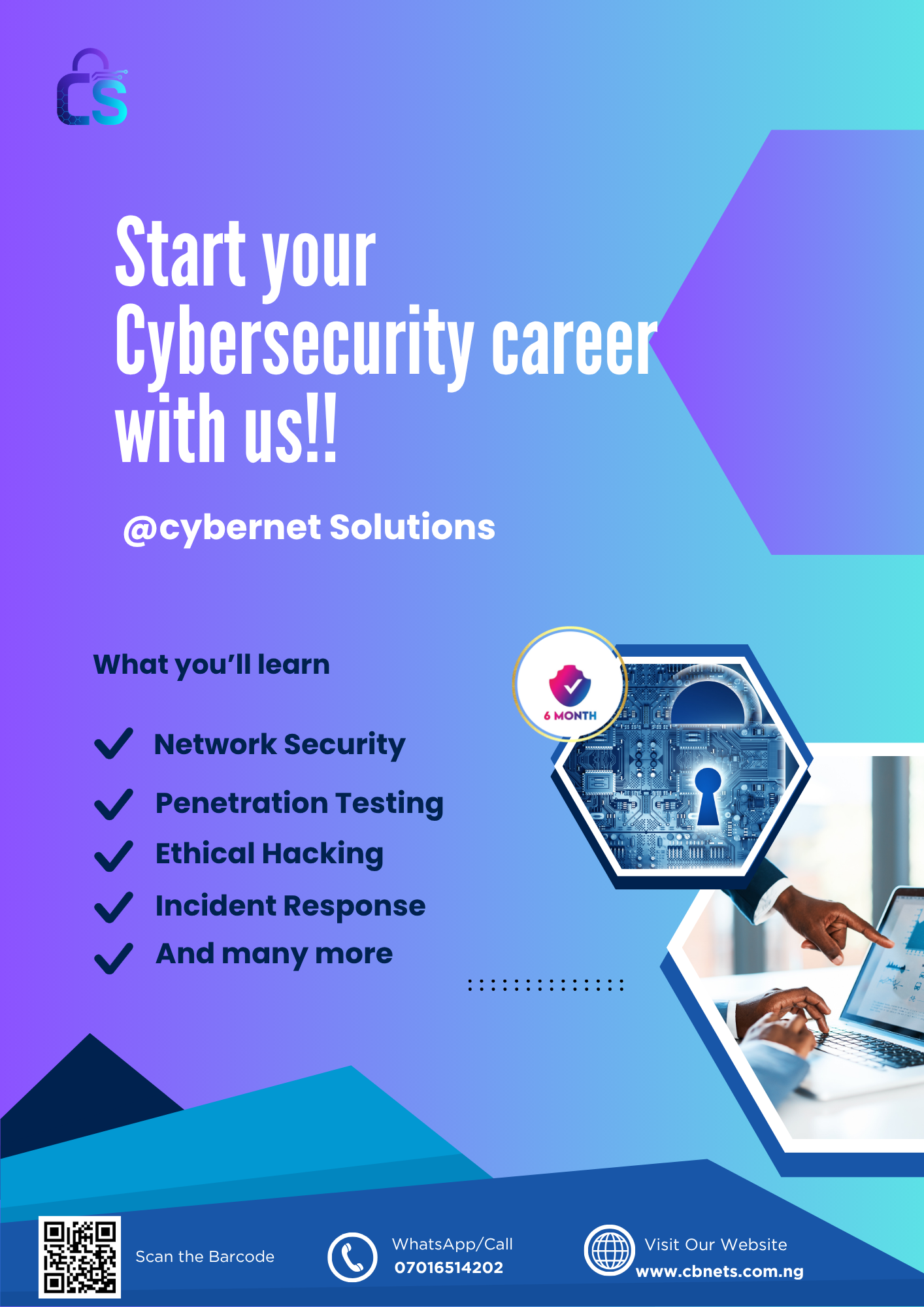 Cybersecurity training for beginners